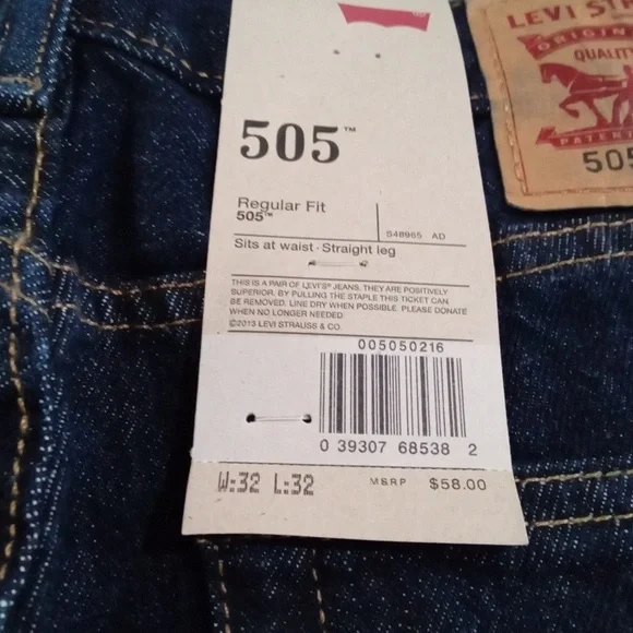 NWT Levi's Jeans - Picture 5 of 6